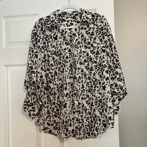 Maurice’s Leopard Button Down